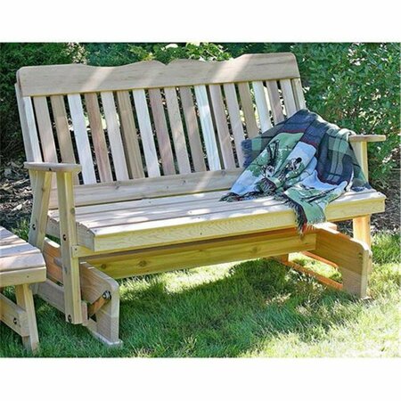 CREEKVINE DESIGNS 2 ft. Cedar Countryside Rocking Glider WF2SEGCVD